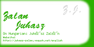 zalan juhasz business card